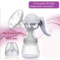 Manual Breast Pump- Adjustable Suction Manual Breast Pump | Silicone Hand Pump for Breastfeeding Mothers. 