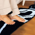 Cosme Bed Front Rug Scary Horror Blade Shape Door Welcome Floor Mat. 