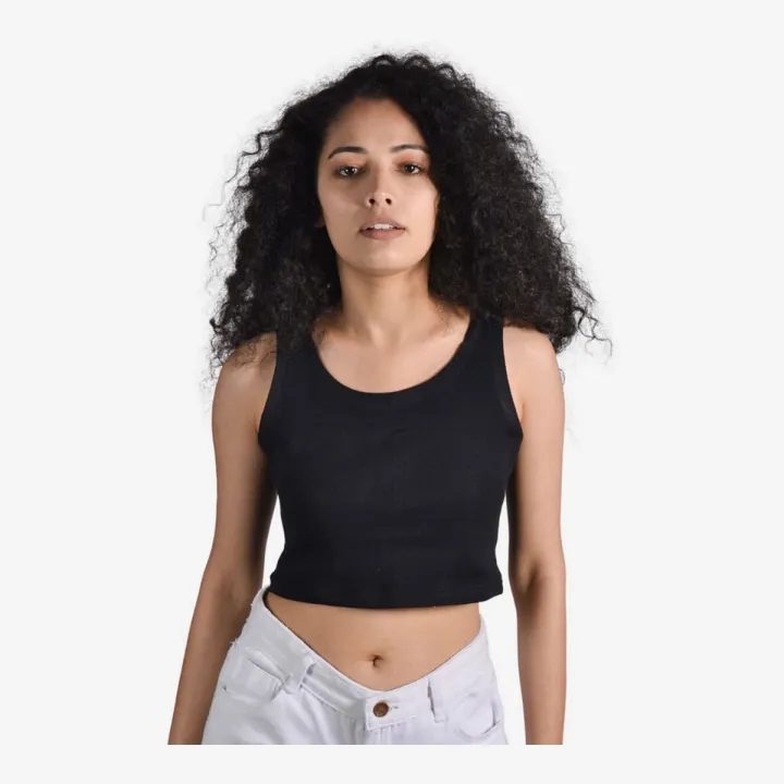 Crop%20Sando%20Top%20T-Shirt%20Short%20Sleeve%20Loose%20Fit%20Casual%20Style%20Women's%20Clothing%20-%20Image%207