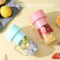 ElectraByte Premium Quality Jucier | 2 In 1 Mini PortableJuicer With Handle Straw And Blender | Electric Blender And Juicer | Mini Portable Personal Size Juicer Cup | USB Rechargeable Mixer 340ml Food Grade Water Bottle |  Portable Fruit Juicer Machine. 
