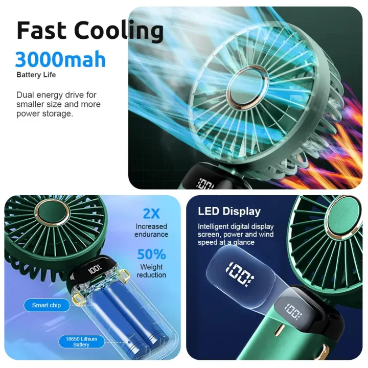 5%20Speed%20Mini%20Portable%20Fan%20With%20Digital%20Display%20Upto%205%20Hrs%20Backup%20-%20Image%204