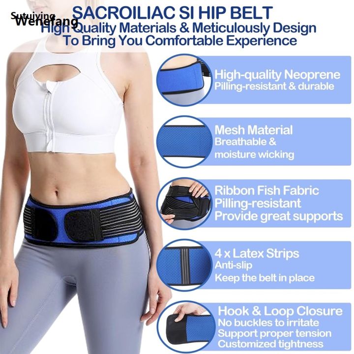 Wenefang%20Sutuiying%201Pcs%20Sacroiliac%20SI%20Joint%20Hip%20Belt%20for%20Women%20Men,Pelvic%20with%20Anti-Slip%20Portable%20Hot%20Selling%20Adjustable%20Lower%20Back%20Support%20for%20Sciatica%20Pain%20Relief%20Leg%20-%20Image%204