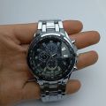 Stainless Steel Rounddial Watch For Men. 