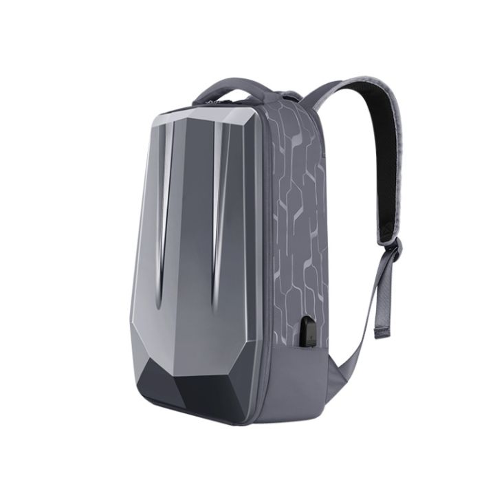 BUBM YKBB Computer Backpack Hard Shell Backpack(Grey)