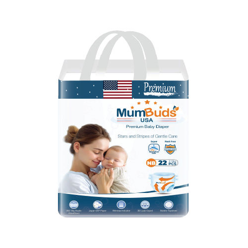 MumBuds%20American%20UltraThin%20Baby%20Diaper%20Newborn%2022Pcs%20-%20Image%202