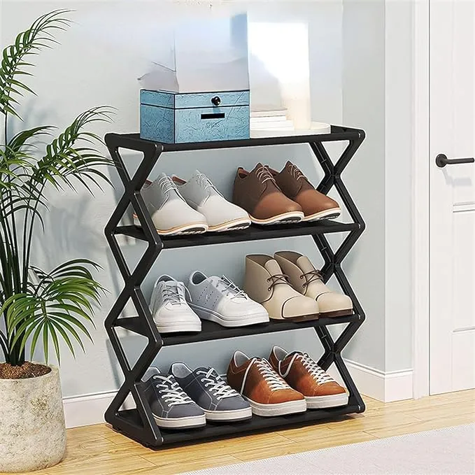 New%204-Tier%20Stackable%20Shoe%20Rack%20Organizer%20with%20Geometric%20Design%20-%20Image%205