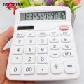 DISICHEN Original Mini Calculator Clear Screen Display Buttons Non-breakable Desktop Calculator Office. 