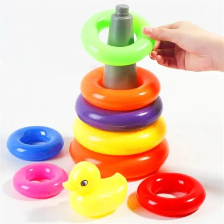 Montessori%20Rainbow%20Color%20Stacking%20Rings%20Tower%20Duck%20Bath%20Tub%20Toy%20For%20Kids%20Early%20Development%20Circle%20Jenga%20-%20Image%203