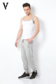 Van Heusen Men's Grey Jogger Pants - 50044. 