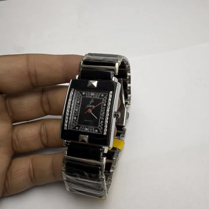 Water%20Proof%20Square%20Shape%20Stainless%20Steel%20Full%20Black%20Color%20Stylish%20And%20Attractive%20Design%20Quartz%20Watch%20For%20Women%7C%7C%20Sold%20By%20Time%20Plaza%20-%20Image%202