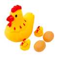 Bath Rubber Chicken Chu Chu Sound little Yellow Chicken baby Water toys. 