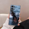 HOT The L-Last of Us Game Phone Case For Samsung Galaxy S25 S24 S22 S23 Ultra S21 S20 Plus 5G Frosted Non-Slip Full Cover Case. 