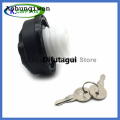 Difutagui 【High-quality】【High-quality】Fuel Tank Cap With Key Durable Gas Petrol Locking Hot Selling Caps Locks 05278655ab For Jeep Wrangler Cherokee Grand Dodge Challenger Ram. 