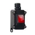 220V Boat Rocker Switch IP68 Waterproof 16A High Current Power with LED Light Power Button ON/OFF. 