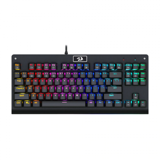 K568 Redragon K568 RGB DARK AVENGER Mechanical Gaming Keyboard 87 Keys ...