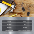 fasdaga 2 pairs 12 x 9 x 6 mm coal brushes Electric tool for electric percussion motor. 