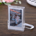 1Pc Pockets Photo Album 3 Inch Transparent Photocard Holder For Instax Mini Album Storage Collect Book Name Card Album A JUE. 