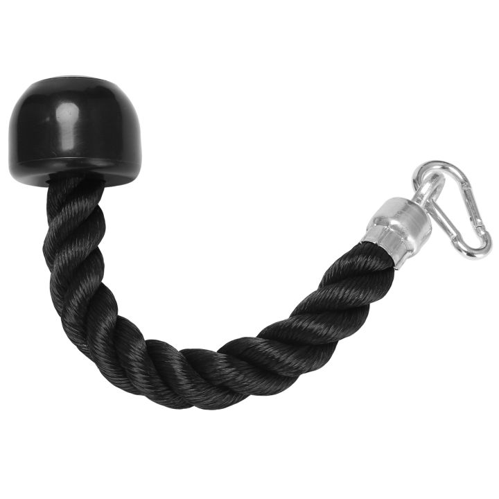 Heavy Duty Tricep Pull Down Single Rope with Snap Hook, Fitness ...