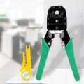 Multi-Function Network Cable Crimper Tool: RJ45, RJ11, RJ12. 