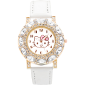 【Best Sellers】Girls' Cute Princess Pink Children's Watch Little Girl Cute Cartoon Waterproof Primary and Secondary School Students 9-10-13 [Top-notch quality]. 