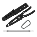Multifunctional Fishing Pliers Split Ring Pliers Remove Hooks Tool for Fishing Tackle A. 