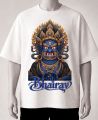 Bhairav Printed T-Shirt-Maroon Black, Blue,Brown, white, cream. 