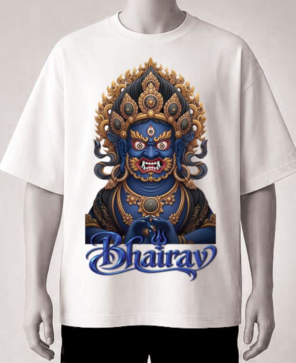 Bhairav%20Printed%20T-Shirt-Maroon%20Black,%20Blue,Brown,%20white,%20cream%20-%20Image%202
