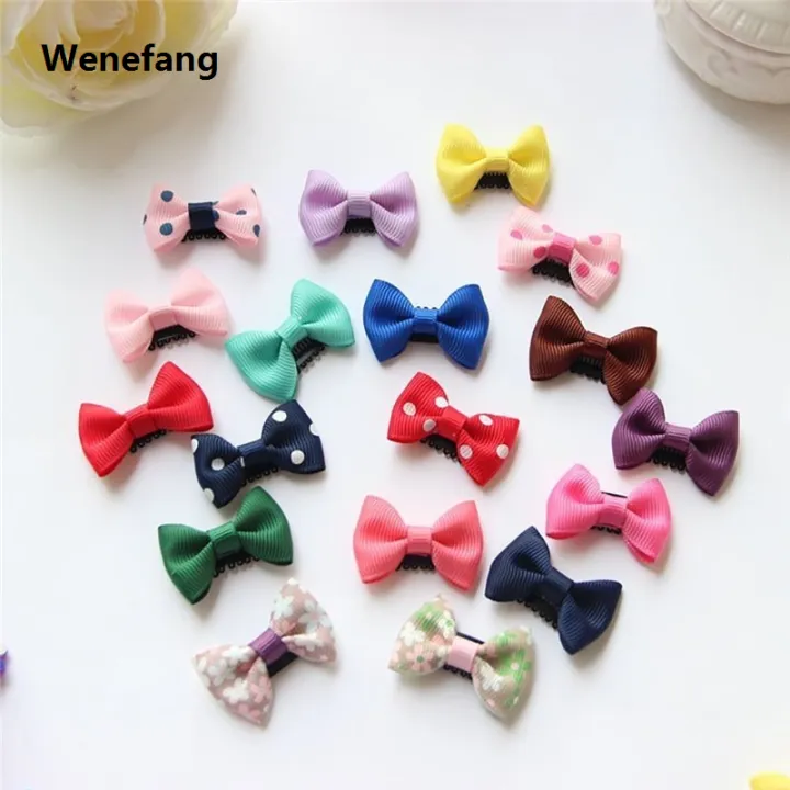 Wenefang%2010/20Pcs%20Candy%20Color%20Baby%20Mini%20Small%20Bow%20Hair%20Clips%20Safety%20Hair%20Pins%20New%20Barrettes%20for%20Children%20Girls%20Kid%20Hair%20Accessories%20Wholesale%20-%20Image%204