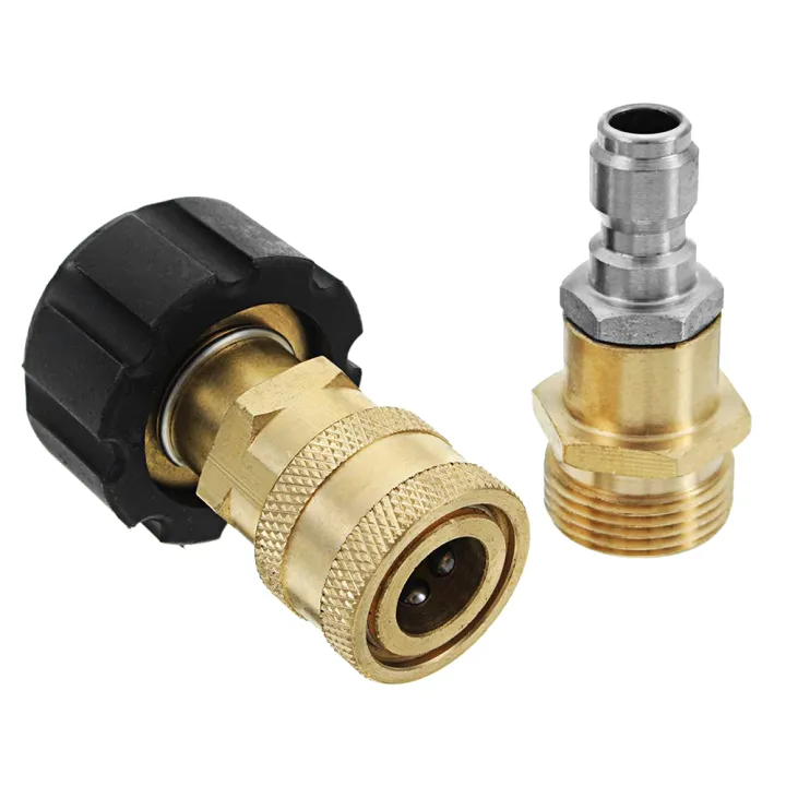Connection Nozzle High Pressure Washer Foam Washing Machine M22 Threaded Nozzle Quick ...