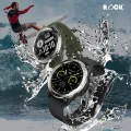 ROCK Move Smartwatch ll 1.43″ AMOLED display 466 x 466 ll Advanced SingleSync Bluetooth Calling ll Vcare, 24/7 Health Tracking Sensor ll  100+ sports modes ll SOS ll IP68 Waterproof Smart Watch. 