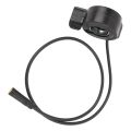 Durable 130X Thumb Throttle 3 Pin Female Plug Waterproof Connector Electric Bike Throttle ABS Thumb Throttle Accelerato for BAFANG BBSHD/BBS01/BBS02 Electric Bicycle Conversion. 