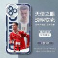 Phone Case For IPhone 11 12 Pro Max 13 Mini 6 6S Plus 6+ Phone Casing Soft Clear TPU Gear 5 Nika Luffy Football Player Messi Cristiano Ronaldo Neymar Kai Havertz INS Full Protection Trend Brand Korean Anti-falling Luxury Anti-Knock. 