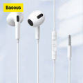 Baseus C17 H17 Type-C 3.5mm Wired Earphones In Ear Earbuds With Mic For Xiaomi Samsung Huawei. 