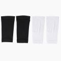 2Pairs Soccer Shin Guard Socks Breathable Soccer Shin Guard Sleeves Shin Pads Holder for Kicking Ball Running Cycling L. 