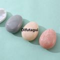 Difutagui Marbling Egg Shape Glitter Straight Hair Brush Anti-knotting Hair Luxury Smoothing Combs Anti Static Massage Hairbrush Tangle Hair Care. 