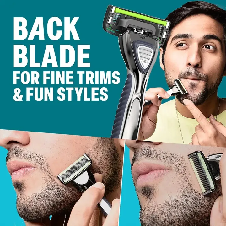 Bombay%20Shaving%20Company%20Sensi%20Flo%206%20Value%20Pack%20(1%20Razor%20with%203%20Cartridge%20Refills)%20%7C6%20Blade%20Razor%20for%20Men%20with%20Styling%20Trimmer%20Blade%20-%20Image%204