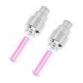 2/4Pcs Car Motorcycle Bicycle Tire Valve Caps Light LED Neon Flash Lamp Waterproof Universal Bike Wheel Lights Moto Accessories. 