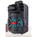 12 Inch Outdoor Portable Speaker system Powered BT DJ Party Speaker. 