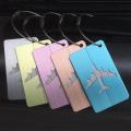 Fashion Metal Travel Luggage Tags Baggage Name Tags Suitcase Address Label Holder Aluminium Alloy Luggage Tag Travel Accessories. 