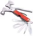 Heavy Duty Stainless Steel Portable Multi Function Hammer Tool Set Folding With Knife Saw Blade Screwdriver Pouch. 