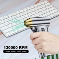 130000RPM Violent Turbo Jet Fan Brushless Motor Turbofan Air Blower for Computer Keyboard Outdoor Car Home Silver. 