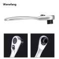 Wenefang 72 Teeth Mini Ratchet Wrench 1/4 Drive Ratchet Handle Quick Release 2025 New Socket Spanner Screwdriver Bit Hand Tool Wrench Repair Tools. 