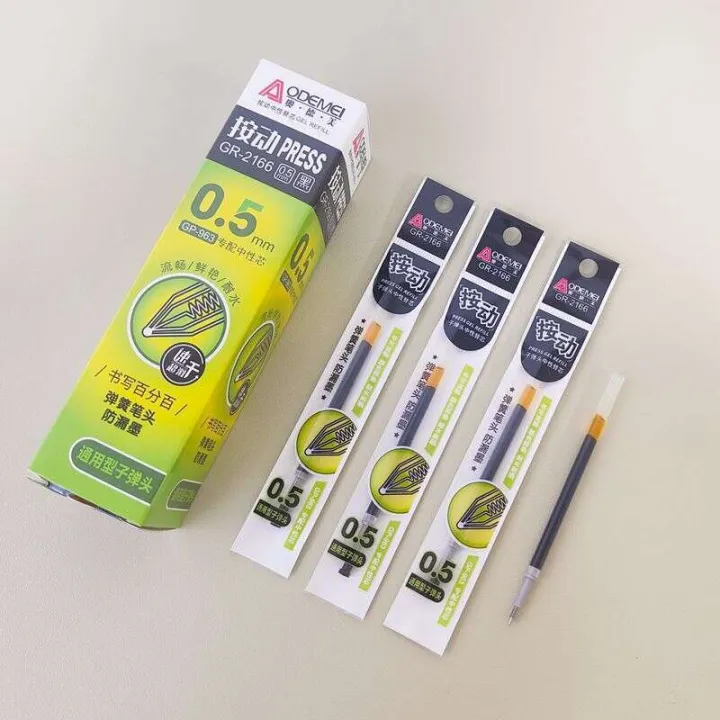 Aode%20Mei%20Retractable%20Gel%200.5mm%20Office%20Business%20Large%20Capacity%20Refill%20Student%20Jump%20Pen%20Black%20Blue%20Red%20-%20Image%203