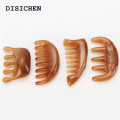 DISICHEN Luxury 1 Pcs Natural Ox Horn Pocket Comb Wide Toothed Comb SPA Guasha Scalp Massage Brush Hair Care Tool High Quality. 