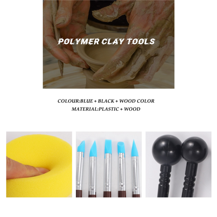 24Pcs%20Modeling%20Clay%20Sculpting%20Tools%20Set,Polymer%20Modeling%20Clay%20Sculpting%20Tools%20Rock%20Painting%20Kit%20for%20Sculpture%20Pottery%20-%20Image%206