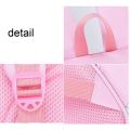 Cute Cartoon Unicorn Rainbow Design Lightweight Waterproof Pink School Bag for Girls. 