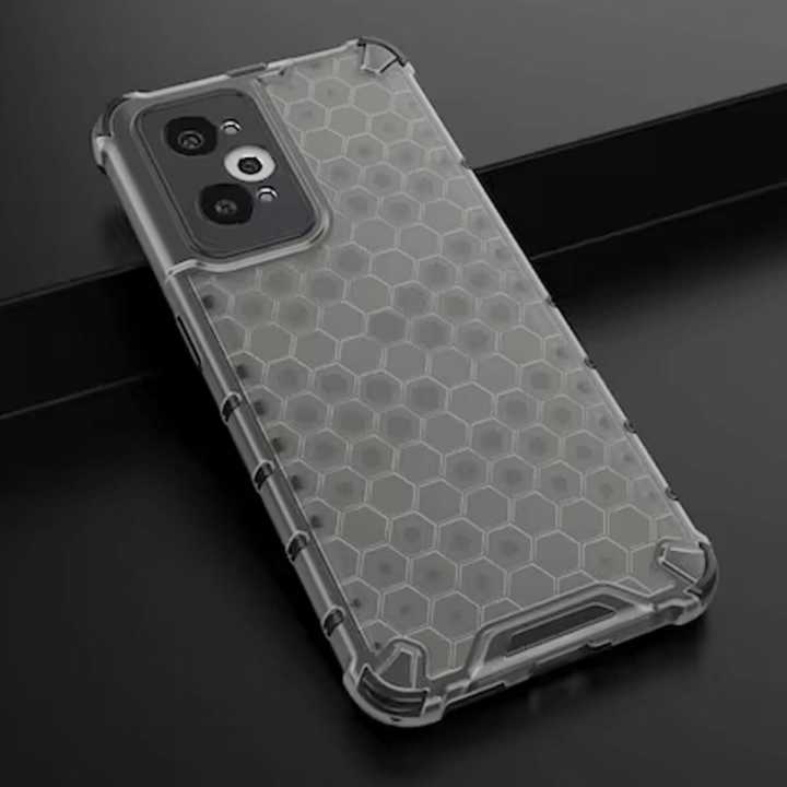 Honeycomb Case For Realme GT 2 Pro | Shockproof Clear Armor Rugged Impact Protective Casing Phone Cover |