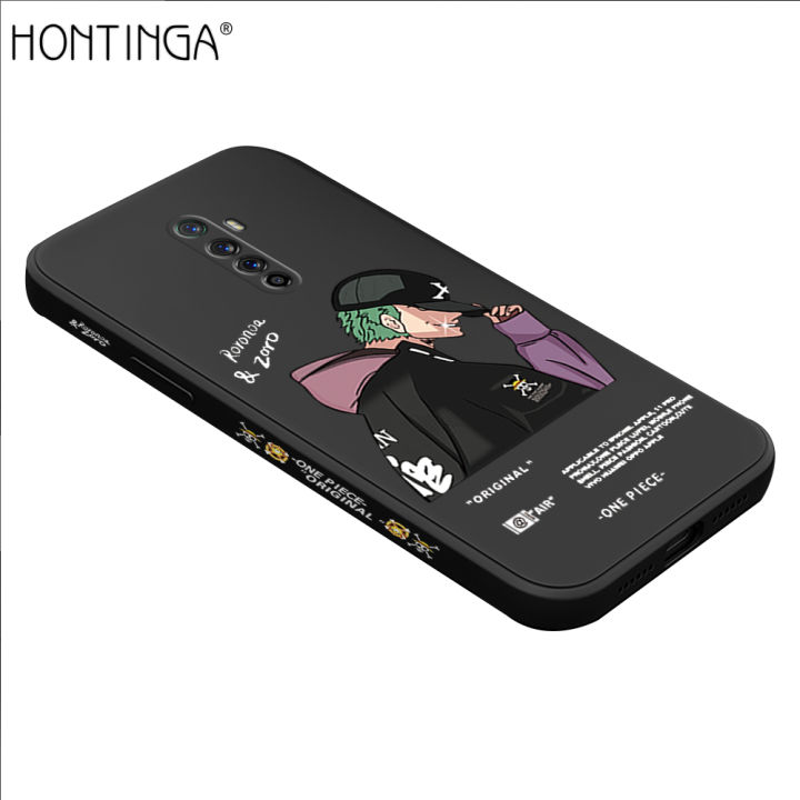 Hontinga for Realme X2 Pro Back Cover Cool Man Side Design Soft Liquid Silicone Phone Case