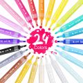 ProArt STA Acrylic Paint Marker Pens 24 Colors Medium Point Tip for DIY Glass, Ceramic, Rock, Wood, Canvas, Metal, Fabric (Highly Pigmented). 
