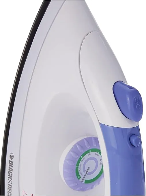 Black%20+%20Decker%20Dry%20Iron%20With%20Spray%20Function,%20White%20-%20F150-b5%20-%20Image%205